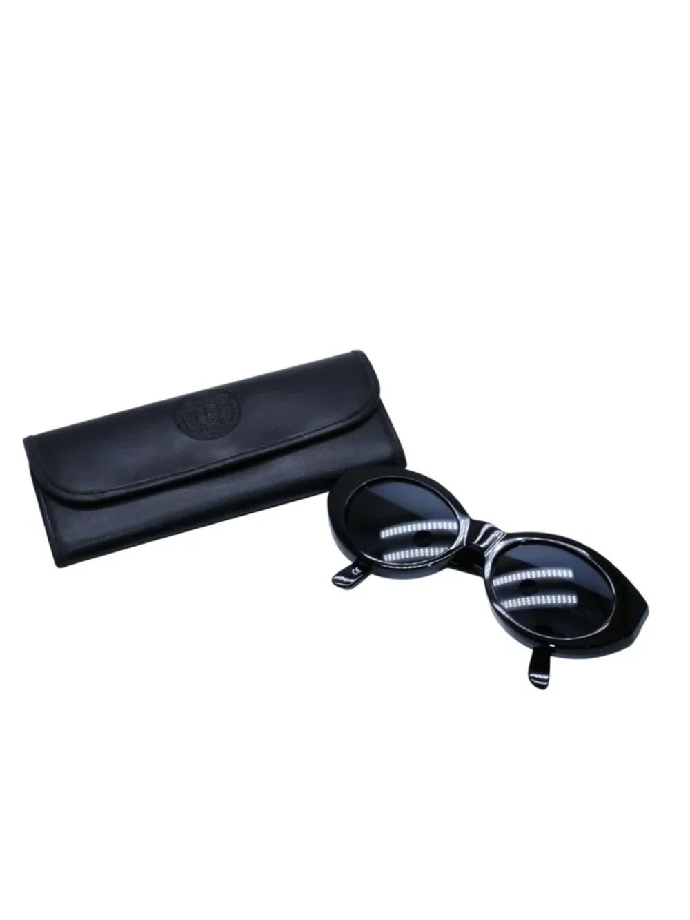 Versace Gianni Sunglasses Eyewear 480 852 Medusa Rhinestone Metal Acetate